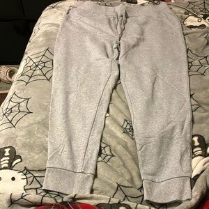 Gray Jogger Sweatpants